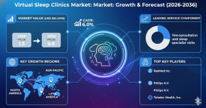 Virtual Sleep Clinics Market Forecast 2026-2036: Market Size, Share, Competitive Landscape & Future Growth Outlook